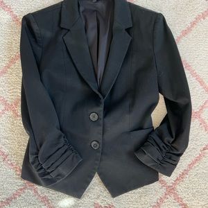 Express fitted black blazer size 6